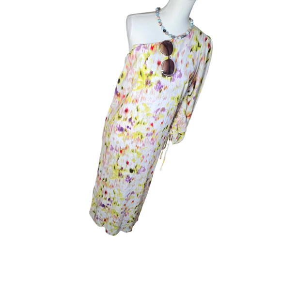 Target Dresses & Skirts - Artsy Abstract One Shoulder Maxi Dress, Size S, Future Collective